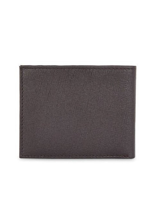 TH Brown Leather Wallet For Men 25#