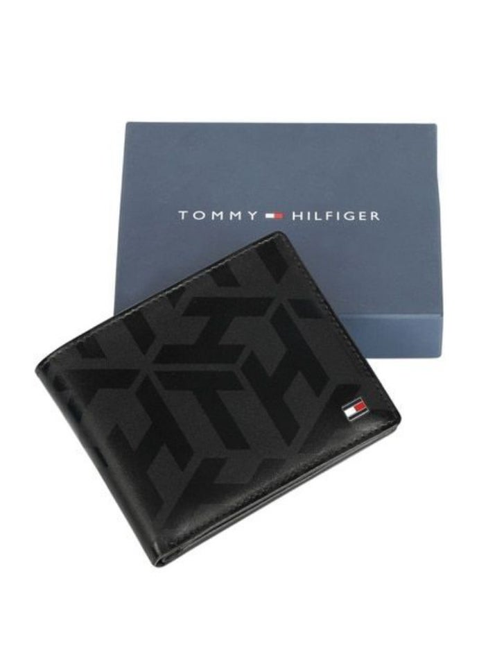 TH Black Leather Wallet For Men 39#