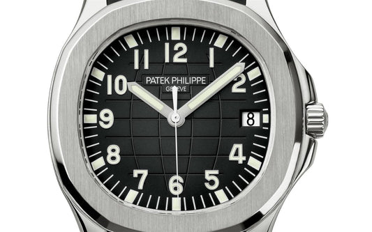 Patek Philippe Aquanaut Watch For Men - Black & Silver