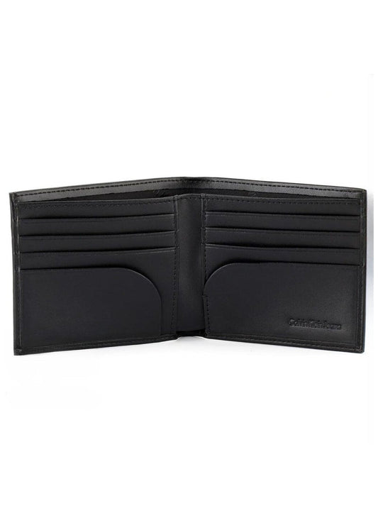 CK Black Leather Wallet-Belt Set For Men 14#