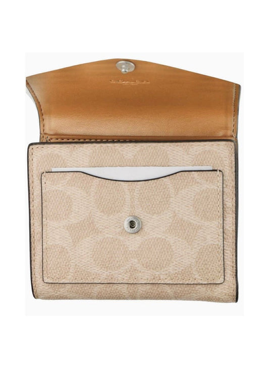 Coach Women's Compact Tri-Fold Wallet 102#
