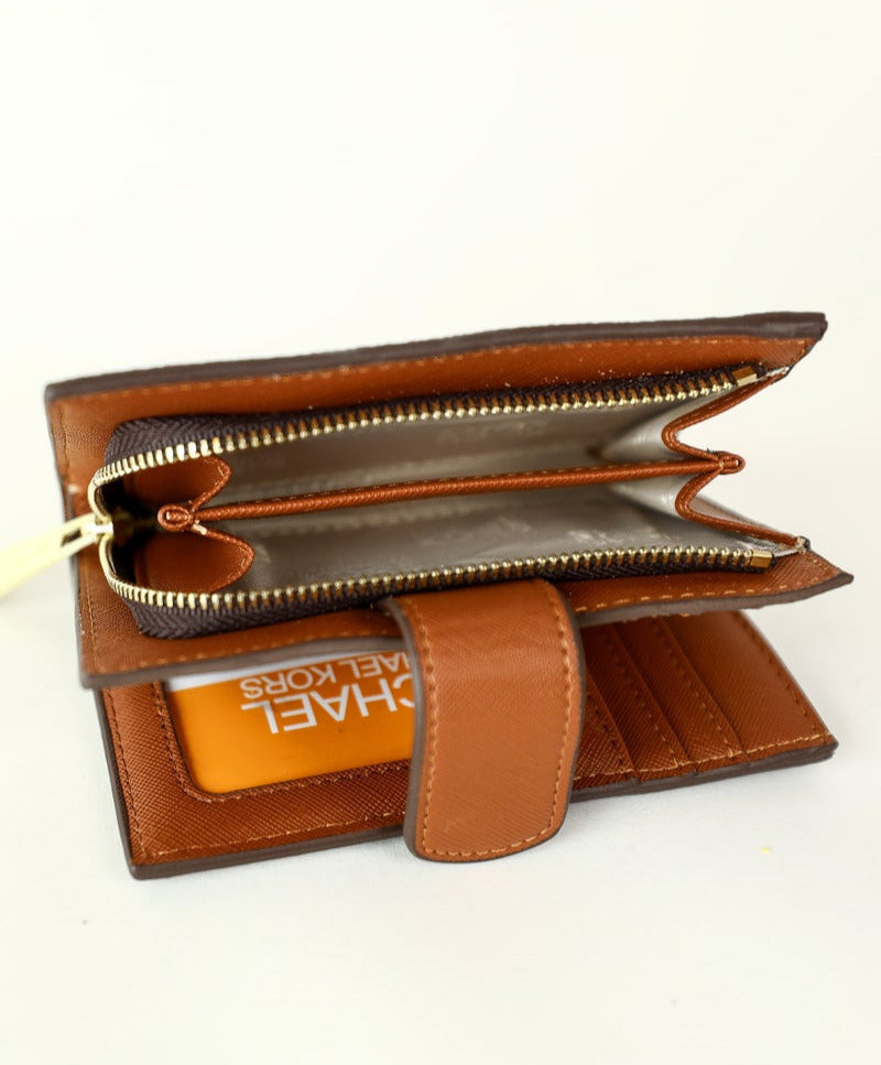 Mk Brown Wallet For Women 94#