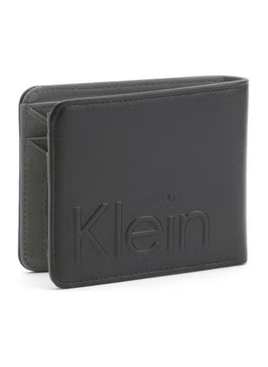 CK Black Leather Wallet-Belt Set For Men 16#