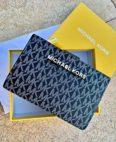 MK Black Wallet For Women 103#