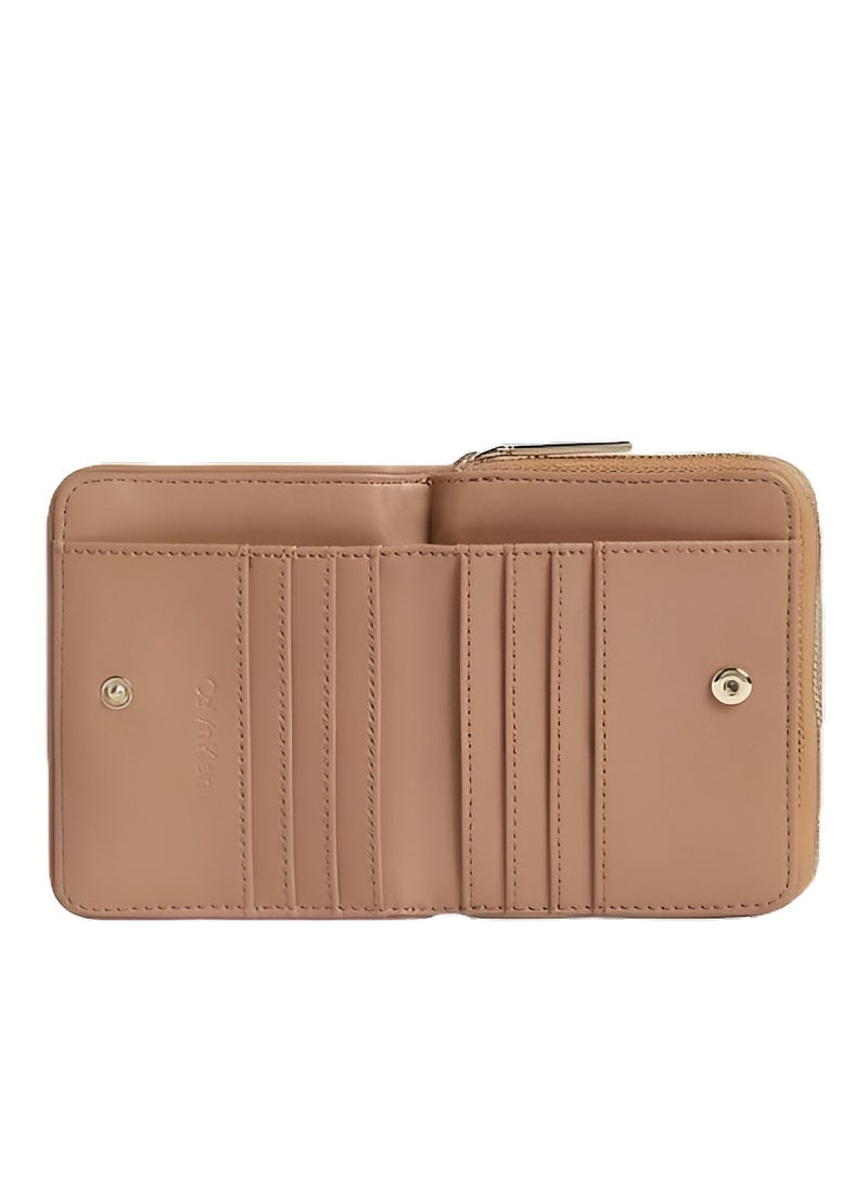 CK Quilted Nude Wallet For Women 78#