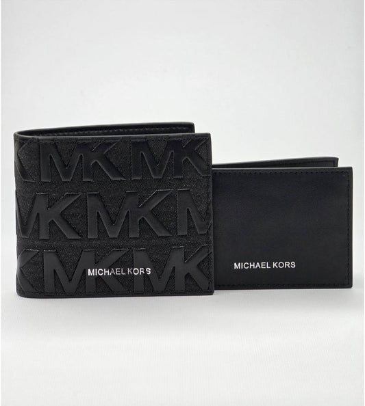 MK Wallet with Embossed Logo For Men 96#