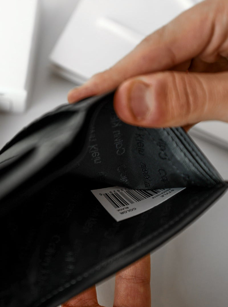 CK Black Leather Wallet For Men 59#