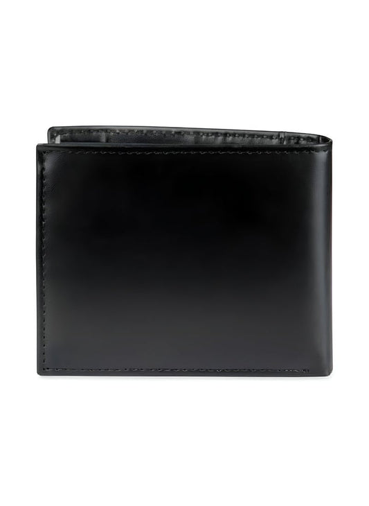 TH Black Leather Bifold Wallet For Men 6#