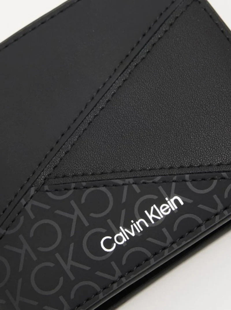 CK Black Leather Wallet For Men 73#