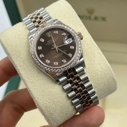 Rolex Datejust Mirror Original Women's Watch