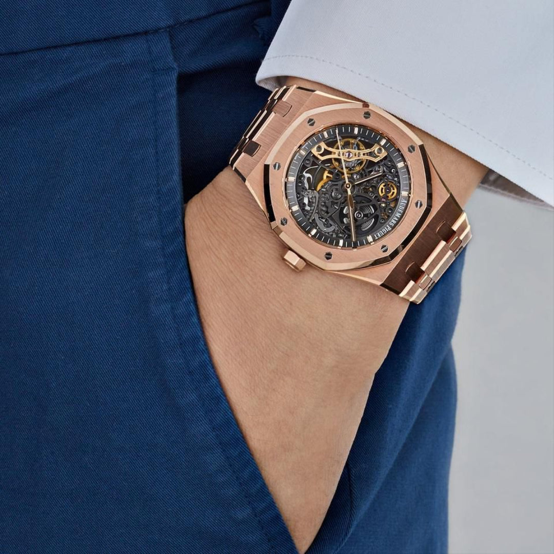 Audemars Piguet Royal Oak Rose Gold - Skeleton Dial