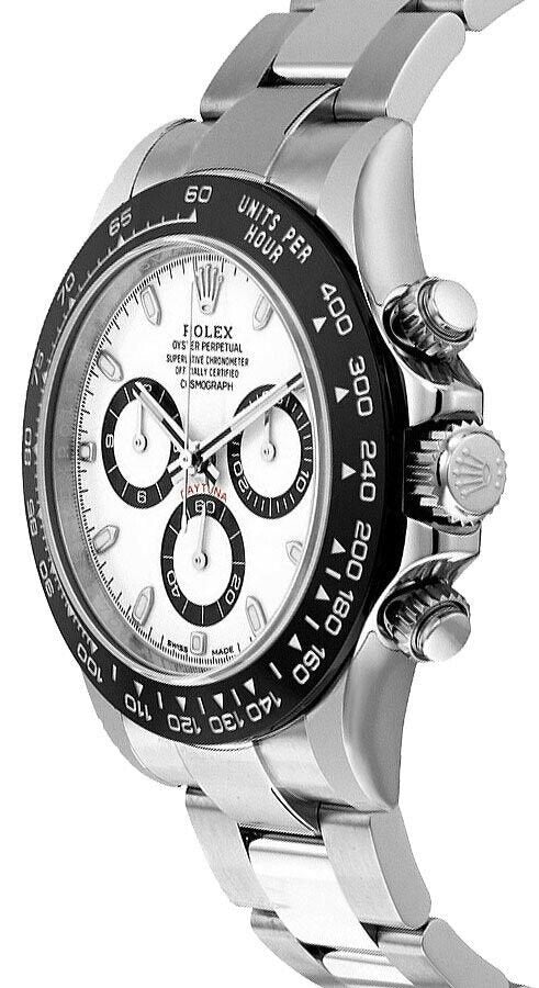 Rolex Cosmograph Daytona Watch For Men - White Dial