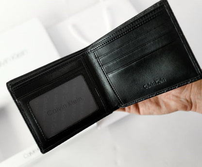 CK Black Leather Wallet For Men 53#