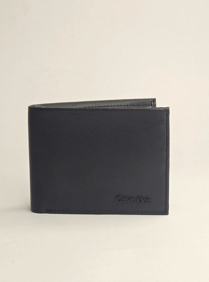 CK Black Leather Wallet-Belt Set For Men 9#