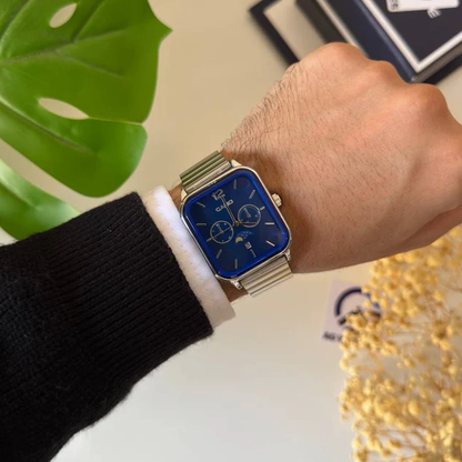 Casio sun moon square New Edition - Silver Band