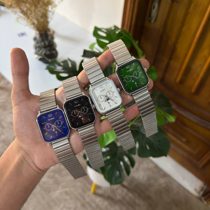 Casio sun moon square New Edition - Silver Band