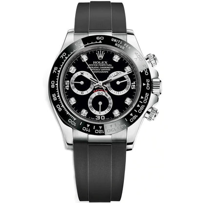 Rolex Cosmograph Daytona Watch For Men - Black Dial
