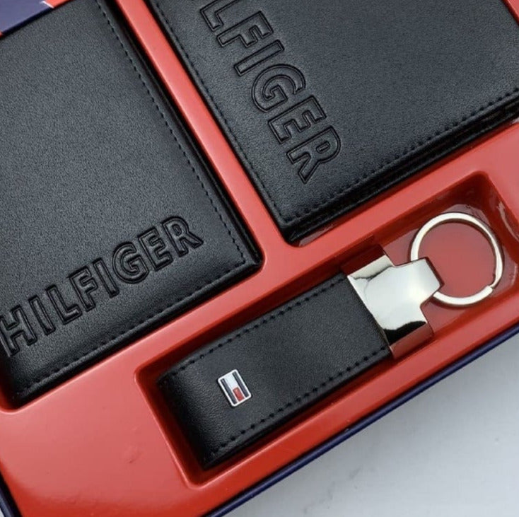 TH Wallet - Keychain - Card Holder Set For Men 16#