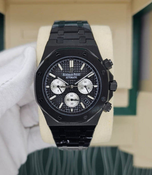 Audemars Piguet Royal Oak Stainless Steel - Black & Silver
