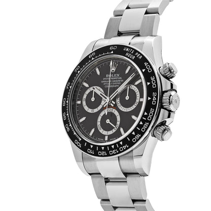 Rolex Cosmograph Daytona Watch For Men - Black Dial