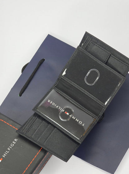 TH Black Wallet For Men 22#