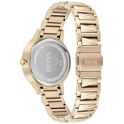 Hugo Boss Women’s Watch – Model 1502540 | Elegant Rose Gold Signature Design