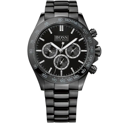 Hugo Boss Ikon 1512961 Black Ion-Plated Case Black Dial Black Metal Men's Watch