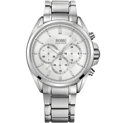 Hugo Boss Driver 1513039 Silver Case Silver Dial Silver Metal Men's Watch