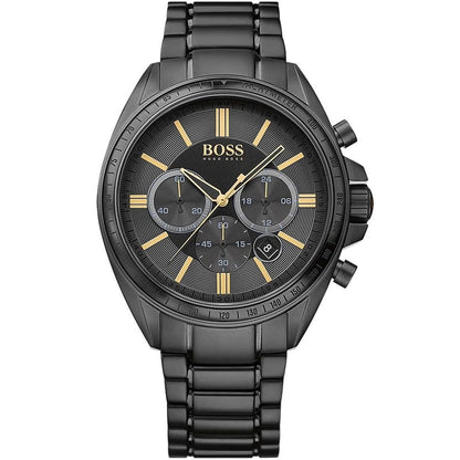 Hugo Boss Driver 1513277 Black Ion-Plated Case Black Dial Men's Watch
