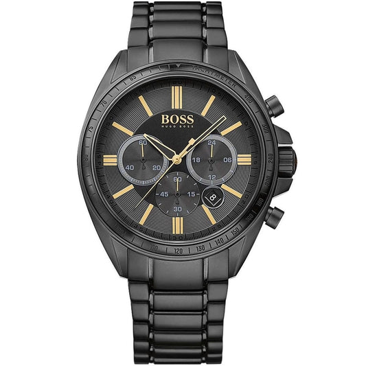 Hugo Boss Driver 1513277 Black Ion-Plated Case Black Dial Men's Watch