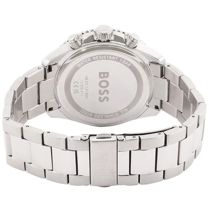 Hugo Boss Skymaster 1514143 Silver Stainless Steel Blue Bezel Blue Dial Men's Watch