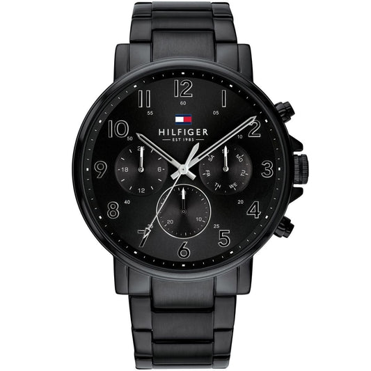 Tommy Hilfiger Daniel 1710383 All Black Stainless Steel Men's Watch