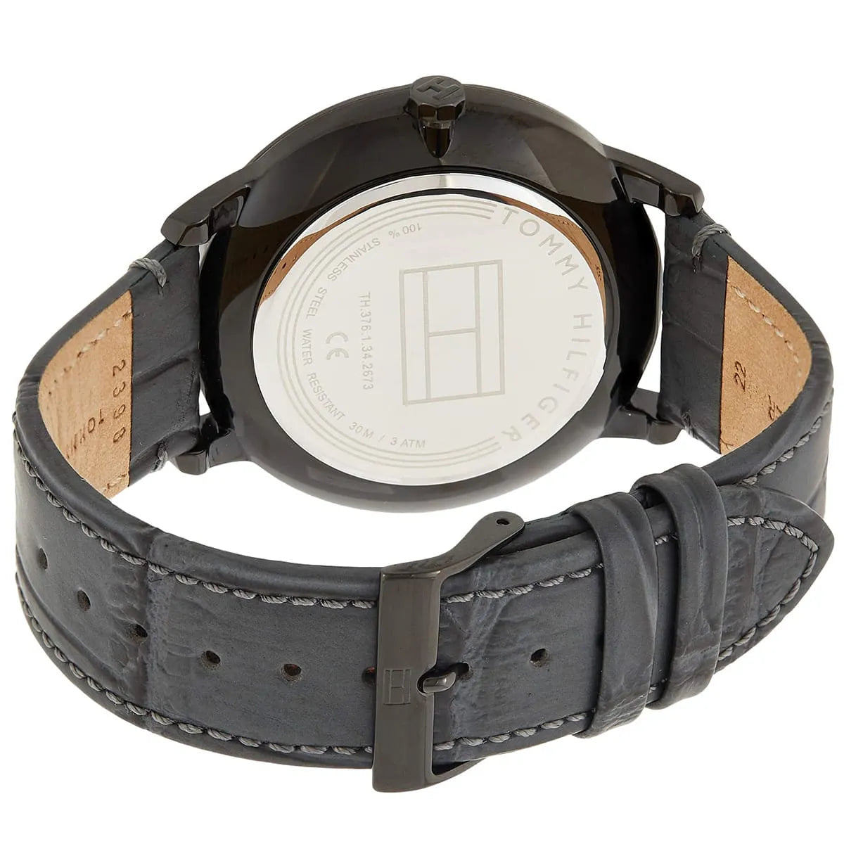Tommy Hilfiger Brad 1710388 Full Black Men's Leather Watch