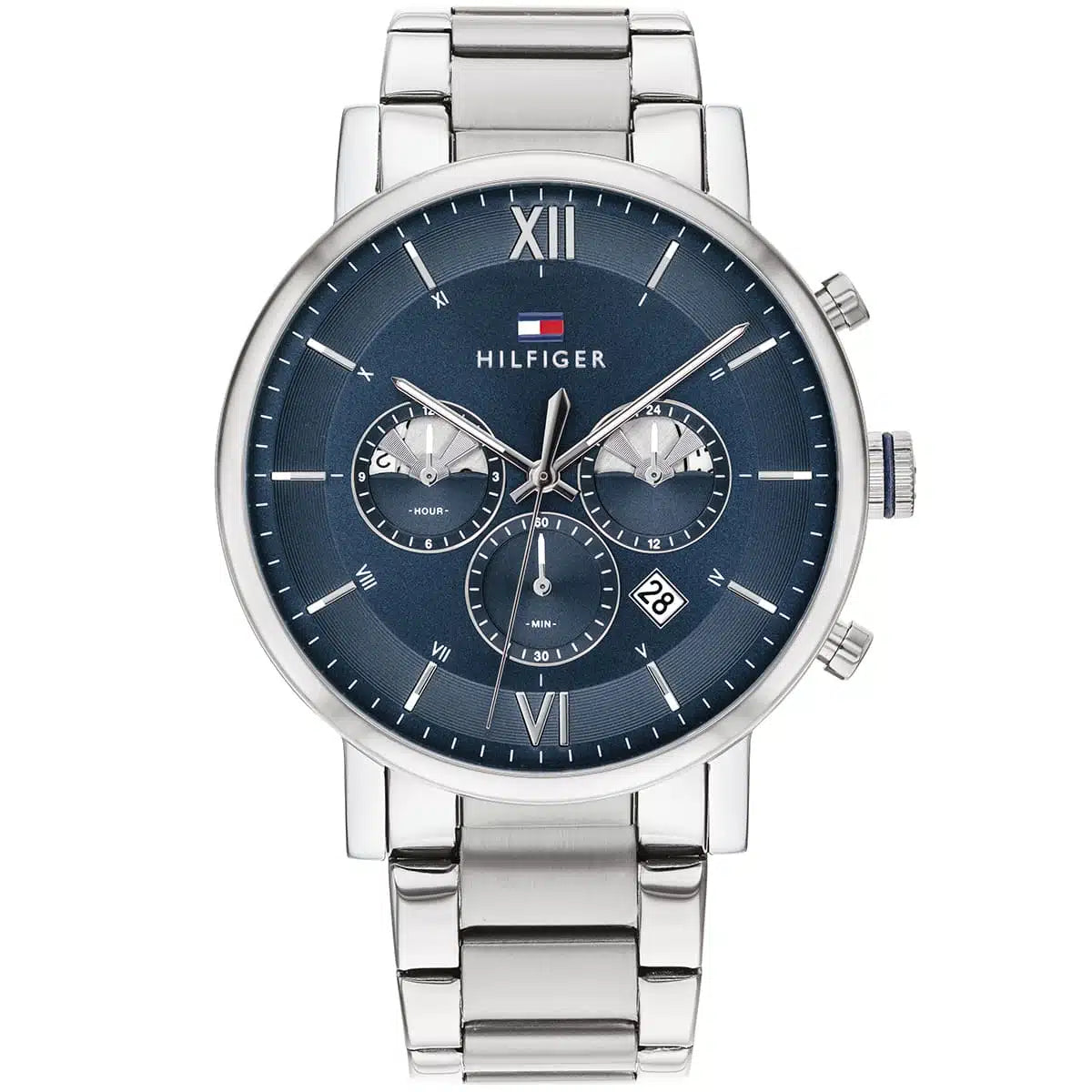 Tommy Hilfiger Evan 1710409 Multi-Function Blue Dial Men's Watch