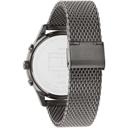 Tommy Hilfiger Weston 1710506 Gunmetal Dial Men's Gunmetal Stainless Steel Mesh Watch