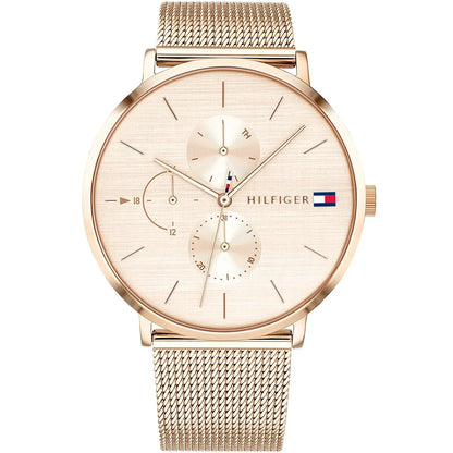 Tommy Hilfiger Jenna 1781944 Full Rose Gold-Tone Mesh Women's Watch