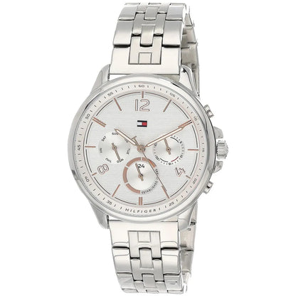 Tommy Hilfiger Harper 1782222 Multi-Function White Dial Silver Stainless Steel Women's Watch