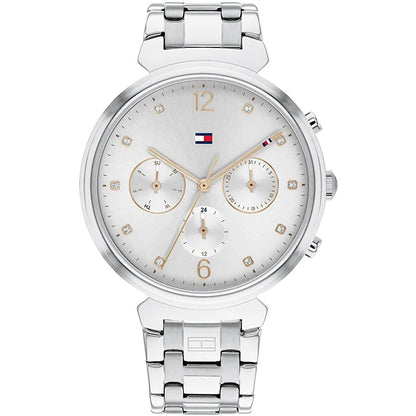 Tommy Hilfiger Ivy 1782346 Silver-Tone Gray Dial Women's Watch