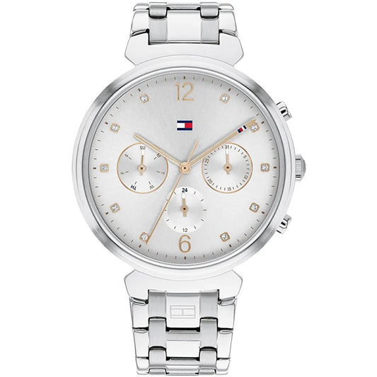 Tommy Hilfiger Ivy 1782346 Silver-Tone Gray Dial Women's Watch