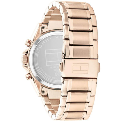 Tommy Hilfiger Kenzie 1782558 Multi-Function Rose Gold-Tone Crystal Women's Watch