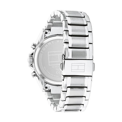 Tommy Hilfiger Kenzie 1782559 Multi-Function Red Dial Silver Stainless Steel Women's Watch