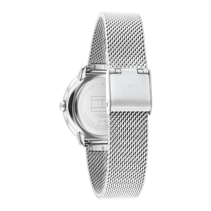 Tommy Hilfiger Women’s Watch – Model 1782698 | Classic Silver Stainless-Steel Elegance