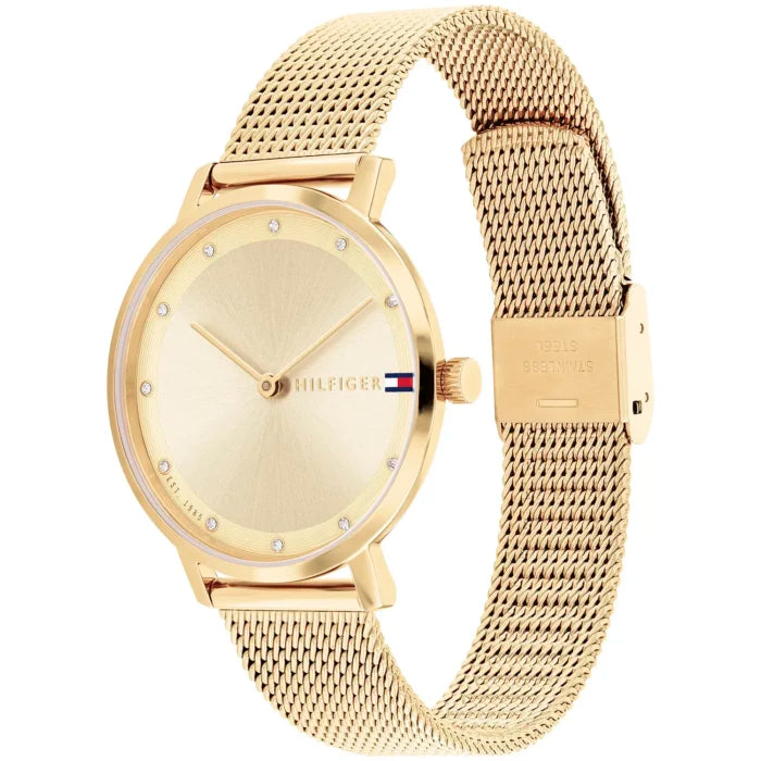 Tommy Hilfiger Women’s Watch – Model 1782728 | Elegant Golden Pippa Design