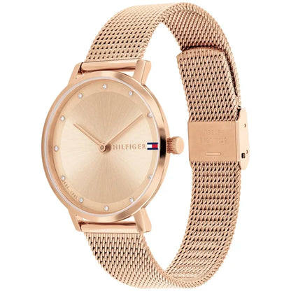 Tommy Hilfiger Women’s Watch – Model 1782729 | Elegant Rose Gold Design for Modern Women