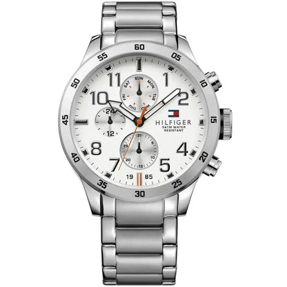 Tommy Hilfiger Trent 1791140 Multi-Function White Dial Men's Watch