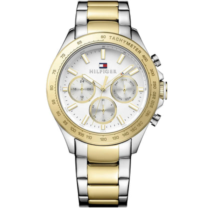 1791226 Tommy Hilfiger Hudson Men's Chronograph Two-Tone Silver & Gold Watch -