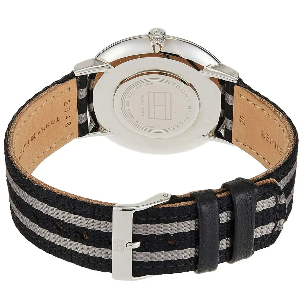Tommy Hilfiger Men’s Watch – Model 1791329 Gray & Black Edition
