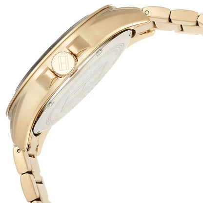 Tommy Hilfiger Men’s Watch – Model 1791365 | Luxurious Gold Stainless Steel Design