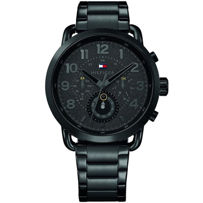 Tommy Hilfiger Eton 1791423 Full Black Stainless Steel Men's Watch