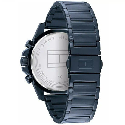Tommy Hilfiger Decker 1791560 Blue IP Case Blue Dial Blue Stainless Steel Men's Watch